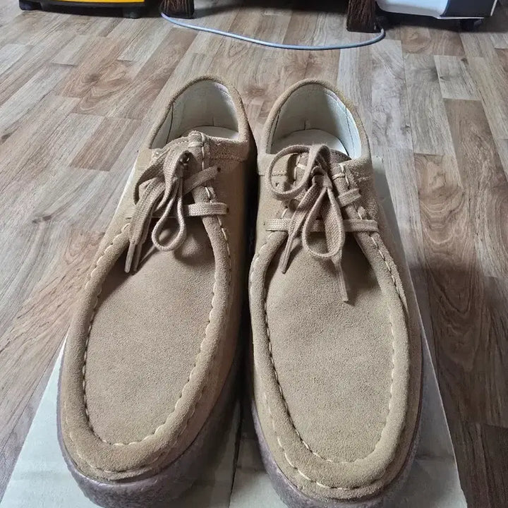 [BUNJANG] Laszlo Quebec Mocha Loafer Brown Suede (260) / 라슬로 퀘벡 모카 로퍼 브라운 스웨이드 (260)260~265