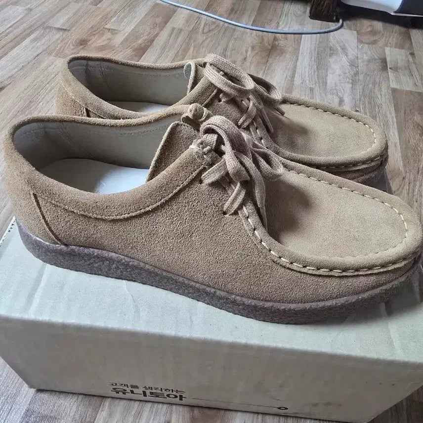[BUNJANG] Laszlo Quebec Mocha Loafer Brown Suede (260) / 라슬로 퀘벡 모카 로퍼 브라운 스웨이드 (260)260~265