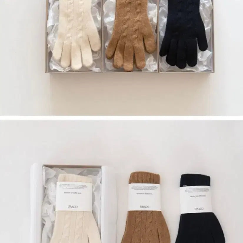 [BUNJANG] URAGO Wool Gloves / [새상품] URAGO 유라고 울 장갑