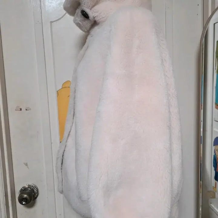 [BUNJANG] A+G Peach Sherpa Wool Jacket / (M) A+G 살구빛 뽀글이 양모자켓