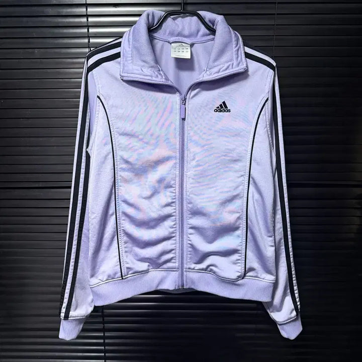 [BUNJANG] Adidas Purple Track Top Jacket S / 아디다스 저지 연 보라 퍼플 져지 트랙탑 집업 S 90 삼선 요가 런닝