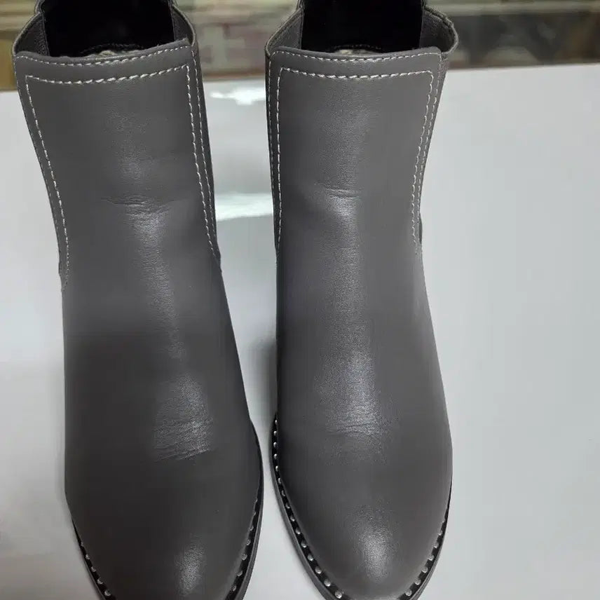 [BUNJANG] Renoma Gray Ankle Boots 230 / 레노마회색앵클부츠 230