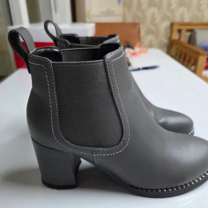 [BUNJANG] Renoma Gray Ankle Boots 230 / 레노마회색앵클부츠 230