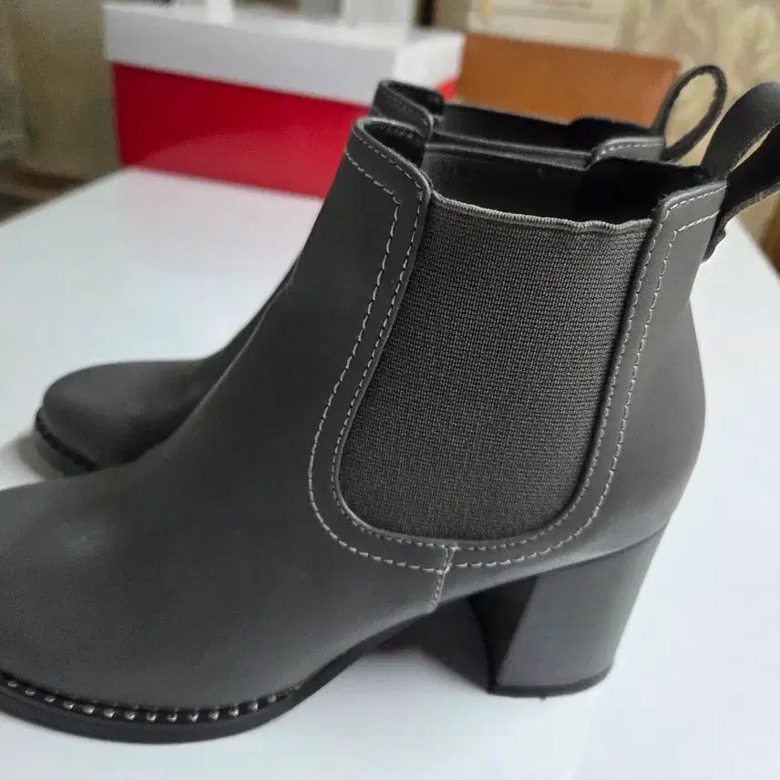 [BUNJANG] Renoma Gray Ankle Boots 230 / 레노마회색앵클부츠 230