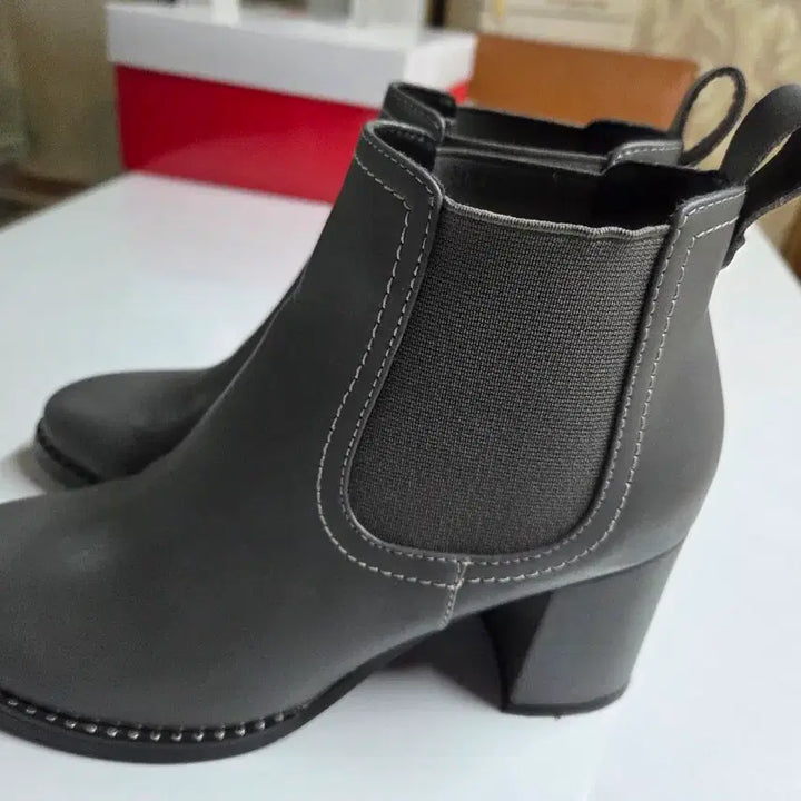 [BUNJANG] Renoma Gray Ankle Boots 230 / 레노마회색앵클부츠 230