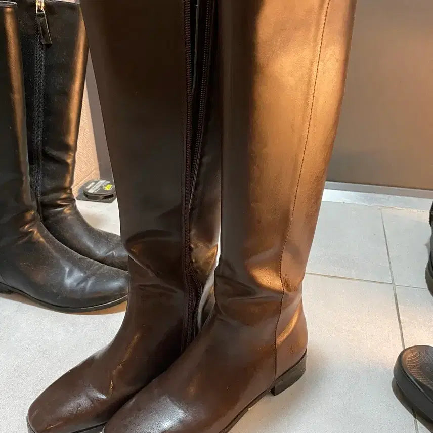 [BUNJANG] Basic Long Boots / 베이직롱부츠
