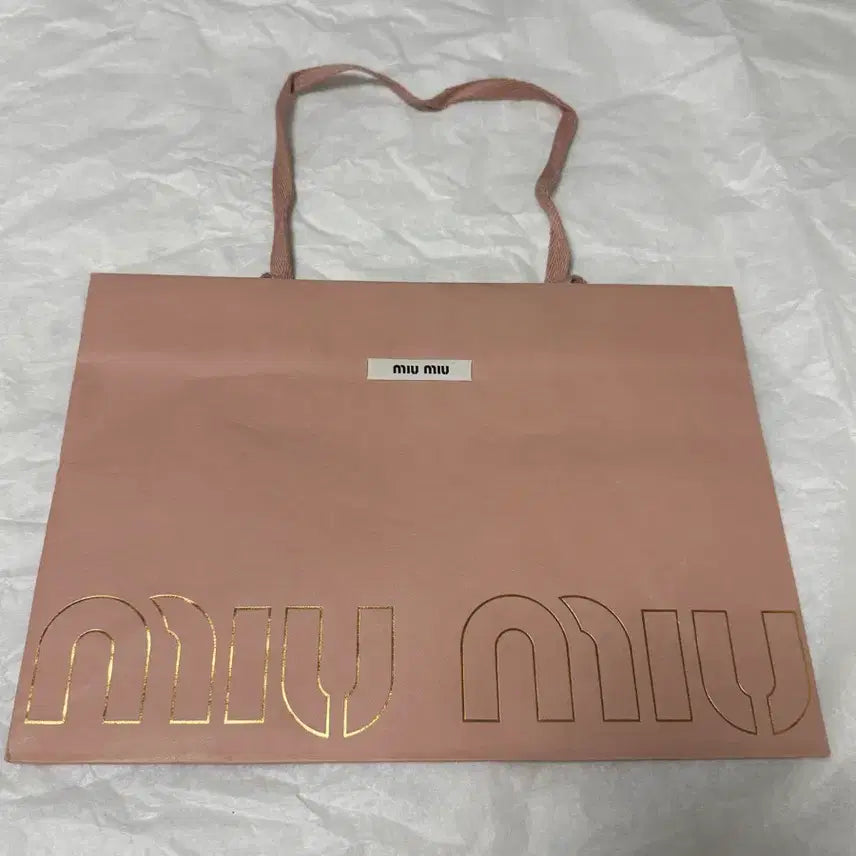 [BUNJANG] Miu Miu Box & Dust Bag Set / 미우미우 박스,더스트 세트