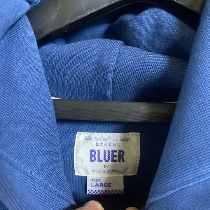 [BUNJANG] NAMERCLOTHING Blue-er Hoodie (L Size) / [NAMERCLOTHING] 네이머클로딩 블루어 후드 L사이즈