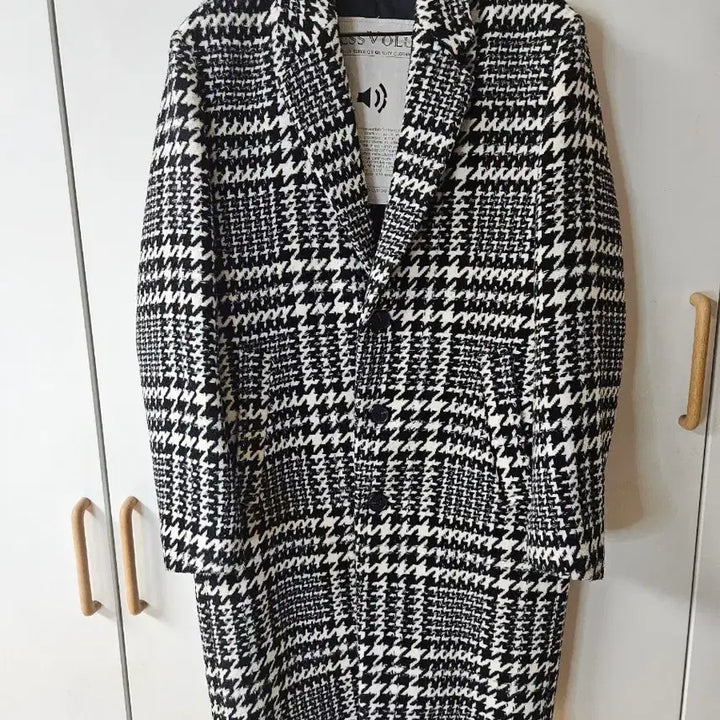 [BUNJANG] ESS Houndstooth Check Coat / ESS VOLUME 하운드투스 체크 코트