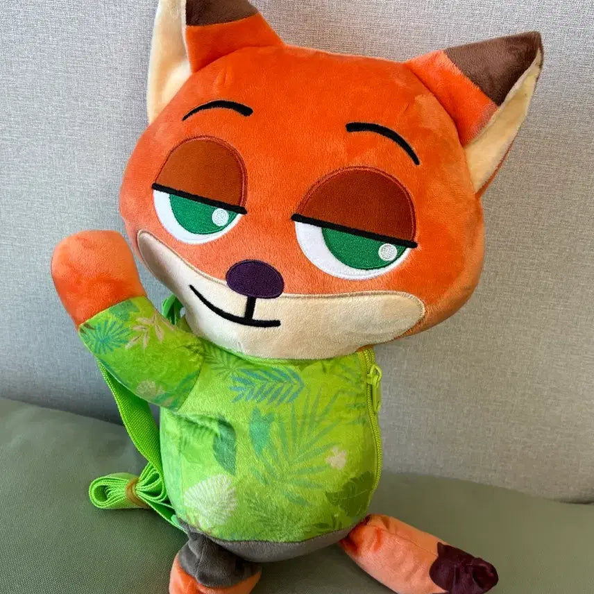 [BUNJANG] Zootopia Nick and Judy Backpack Set / 주토피아 닉,주디 인형 백팩 세트