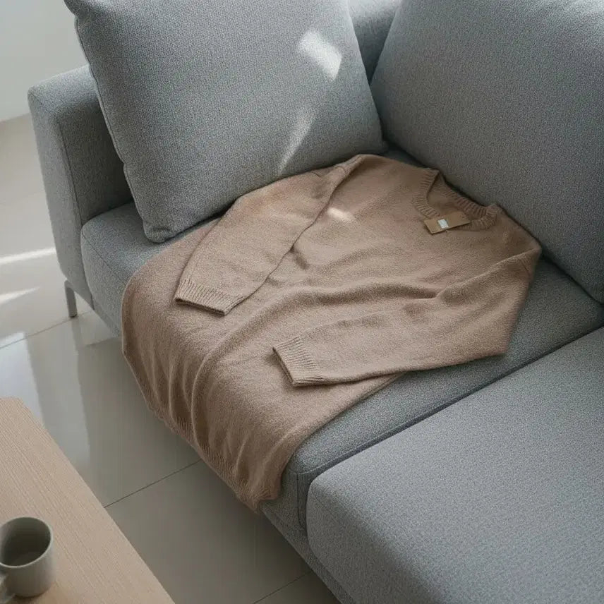 [BUNJANG] Pink Midi Knit Dress / 핑크 미디 니트 원피스66