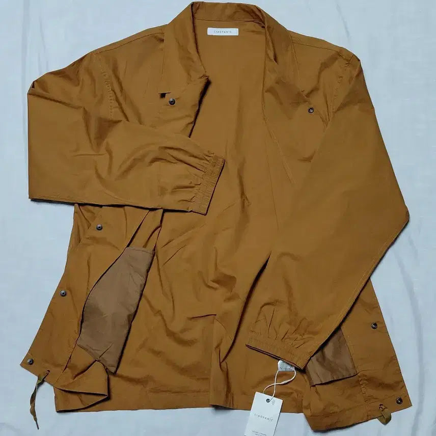 [SOLD OUT] [L/새상품] 챠오파닉(CIAOPANIC) 오픈칼라 면 코치 자켓
