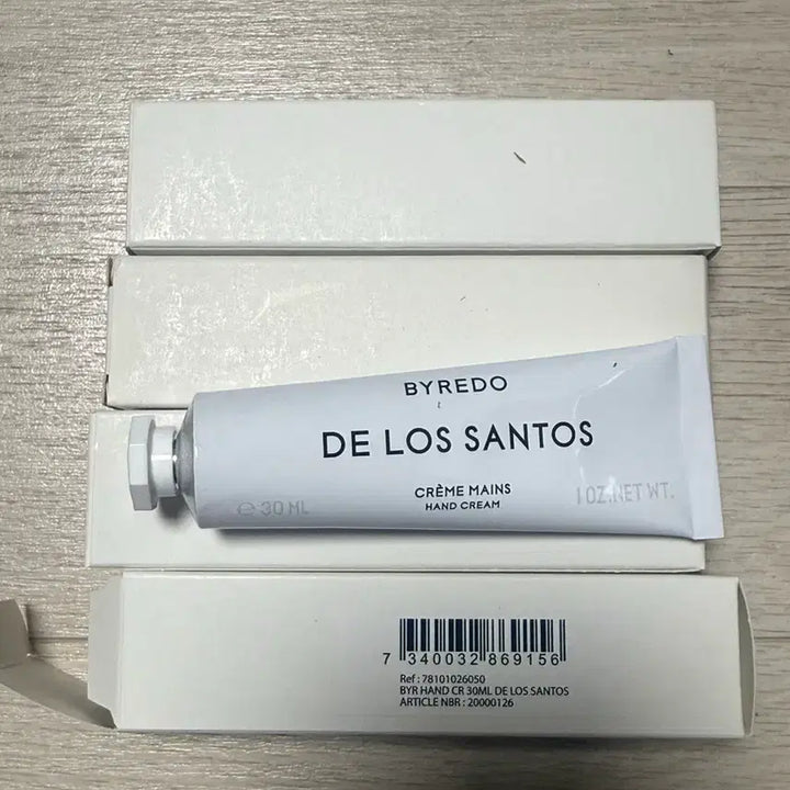 [BUNJANG] Byredo De Los Santos Hand Cream 30ml Sealed / 바이레도 데로스산토스 핸드크림 30ml 미개봉 새상품 신세계국문텍