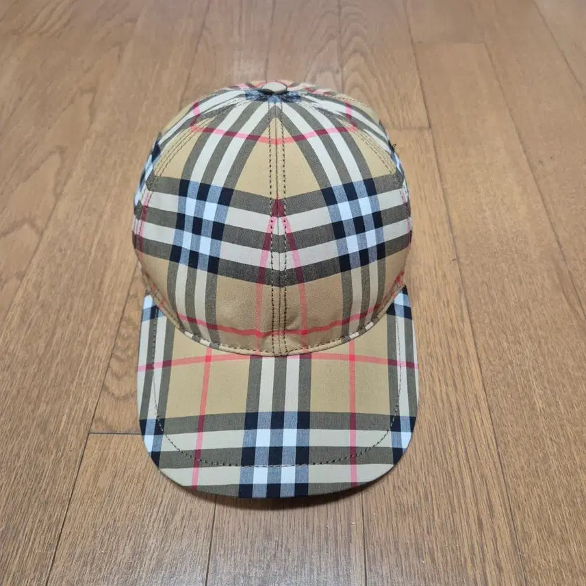 [BUNJANG] Burberry Check Cotton Ball Cap / (정품) 버버리 체크 코튼 볼캡 L사이즈 (명품 남자 여자 모자)