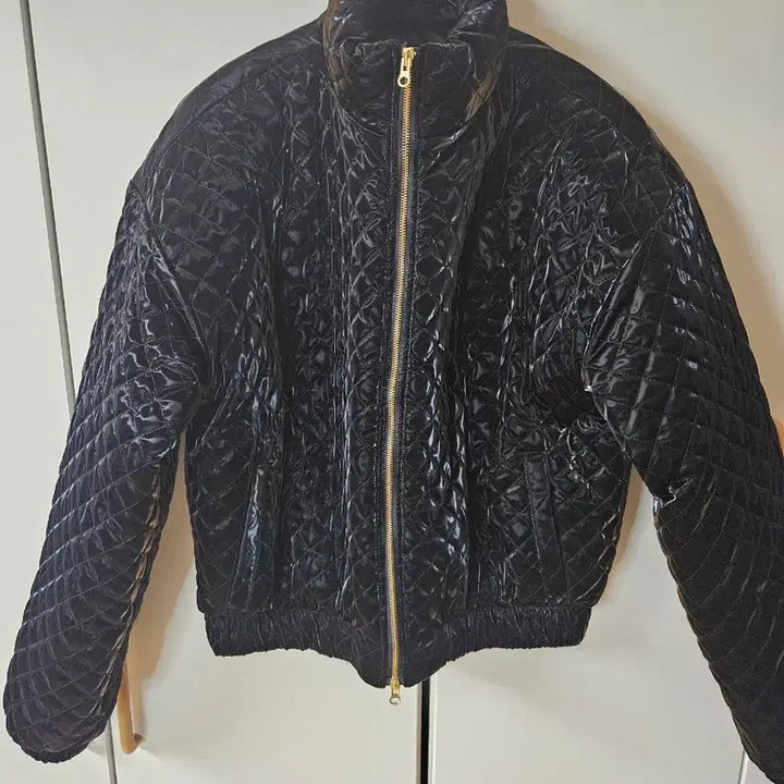 [BUNJANG] Liberta Quilted Blouson Jacket / Liberta 퀼팅  블루종 블랙ㅡ새상품