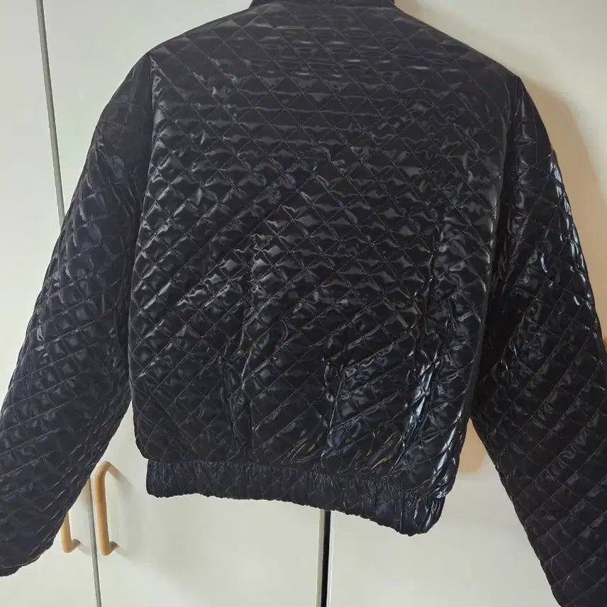 [BUNJANG] Liberta Quilted Blouson Jacket / Liberta 퀼팅  블루종 블랙ㅡ새상품