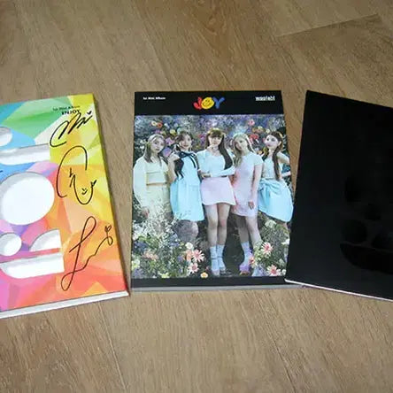 woo!ah! ( 우아! ) 친필싸인 - 미니 1집 JOY