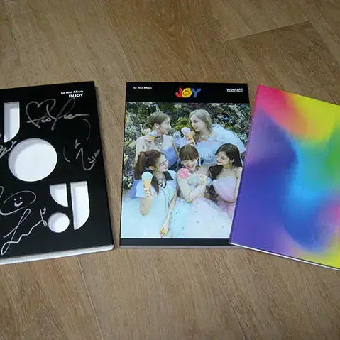 woo!ah! ( 우아! ) 친필싸인 - 미니 1집 JOY