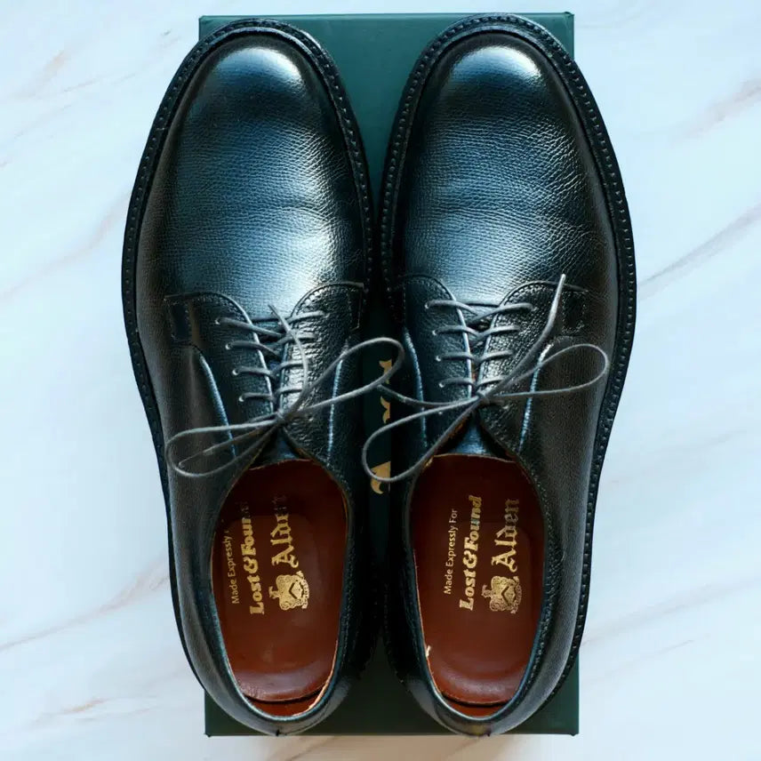 [BUNJANG] Alden Alpine Grain Plain Toe Shoes / [알든9d] 알파인그레인 플레인토 슈즈 949C