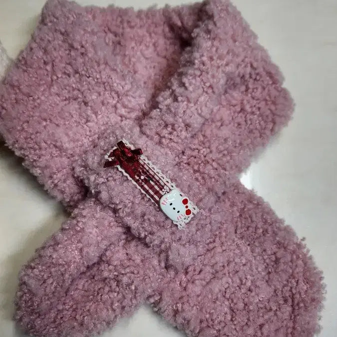 [BUNJANG] Scarf / 목도리 뽀글이 털 목도리 새상품