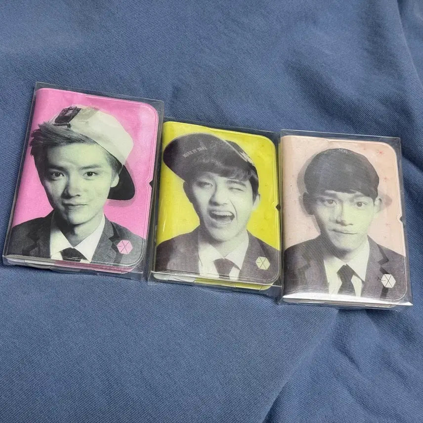 [BUNJANG] EXO Luhan, D.O., Chen Wolf and Beauty Card Case Bundle Set / 엑소 늑미 (늑대와 미녀) 카드케이스 일괄(루한,디오,첸)