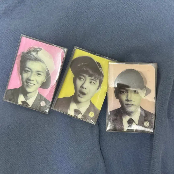 [BUNJANG] EXO Luhan, D.O., Chen Wolf and Beauty Card Case Bundle Set / 엑소 늑미 (늑대와 미녀) 카드케이스 일괄(루한,디오,첸)