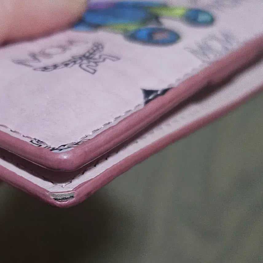 [BUNJANG] MCM Rabbit Pink Wallet / MCM핑크 래빗 반지갑