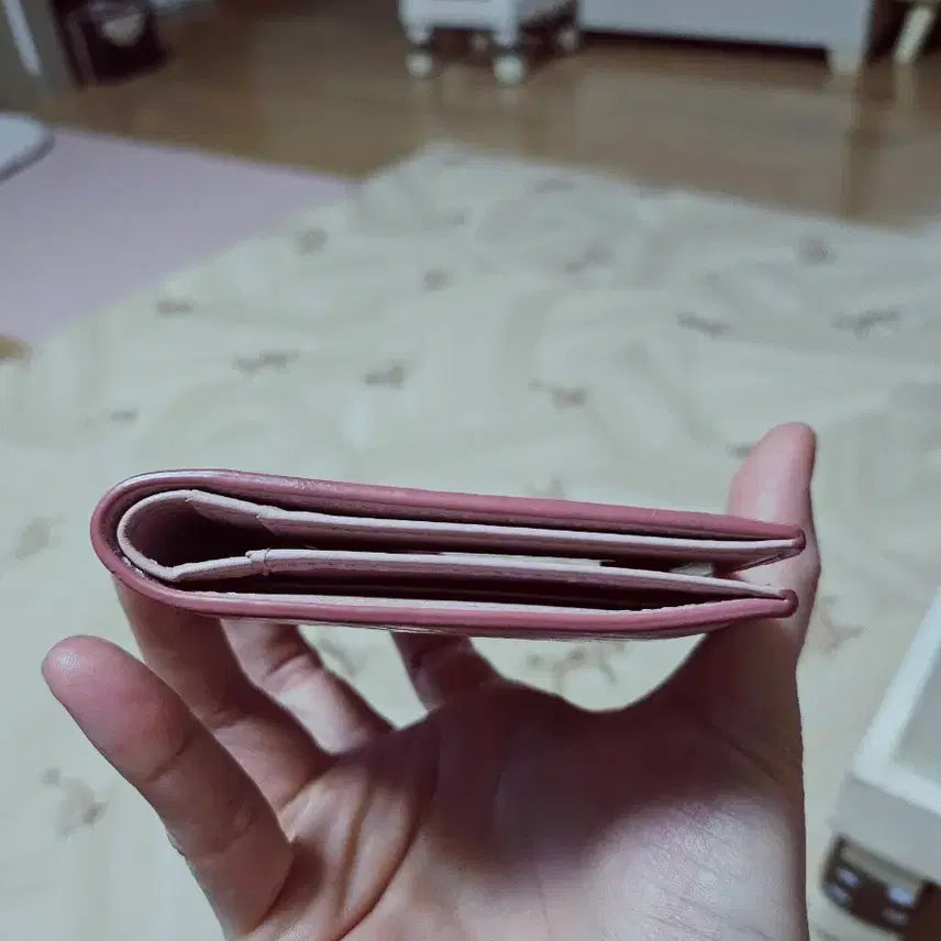 [BUNJANG] MCM Rabbit Pink Wallet / MCM핑크 래빗 반지갑