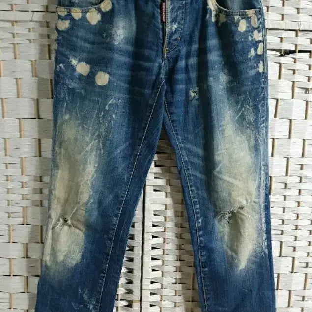 [BUNJANG] Dsquared2 Denim Jeans 28-29 / 디스퀘어드 청바지 데미지 워싱진 28~29