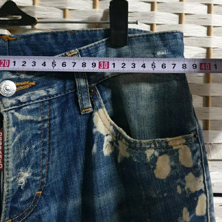 [BUNJANG] Dsquared2 Denim Jeans 28-29 / 디스퀘어드 청바지 데미지 워싱진 28~29