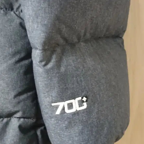 [BUNJANG] Eider 700 Fill Hooded Long Down Jacket Gray Size L / 아이더 700필 후드 롱패딩 그레이(L)