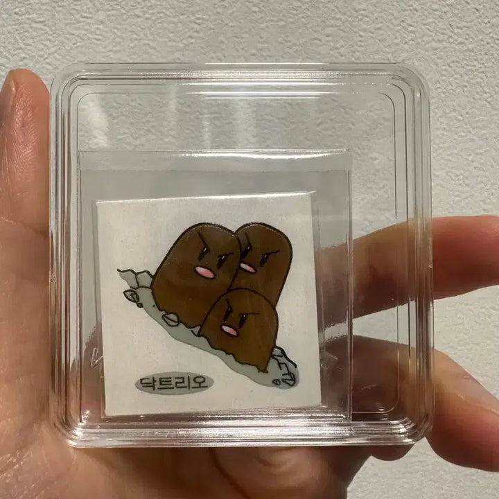 [BUNJANG] Pokemon Dugtrio Sticker (Unpeeled) / 구버전 포켓몬 찐닥트리오 띠부씰(안뗀) 상태최상