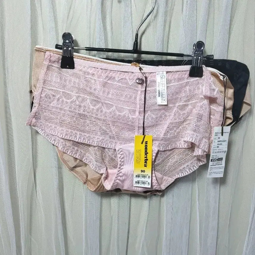 [BUNJANG] Wonderbra Panties 90 Size 5-Piece Mix Set / [새상품]원더브라 팬티 90싸이즈/5장 믹스(5종류)