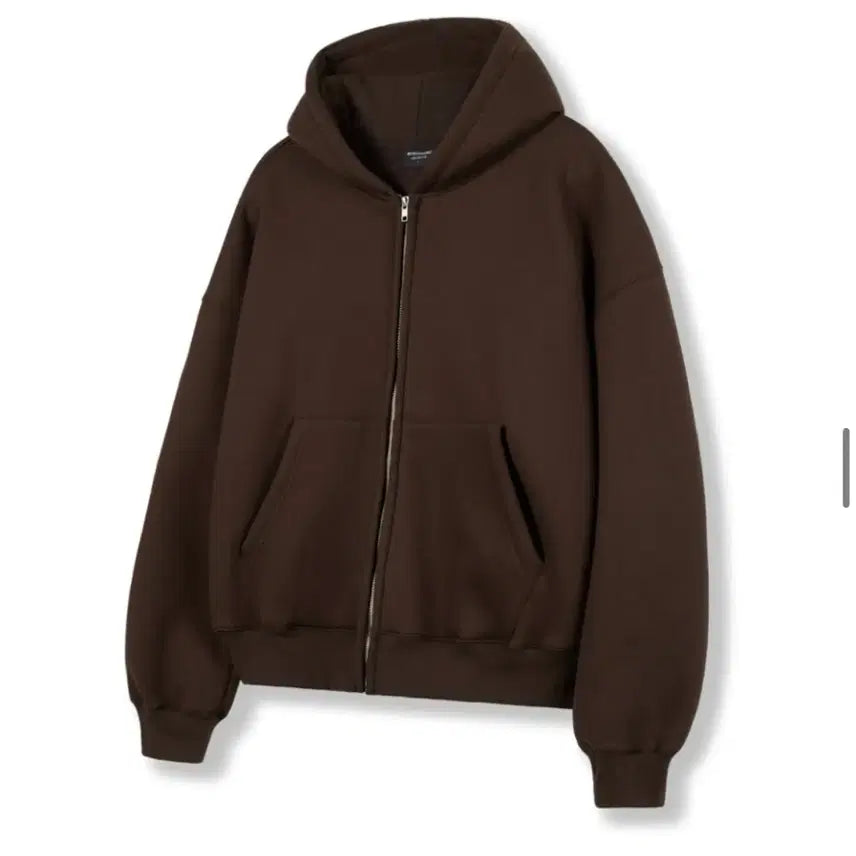 [BUNJANG] Boundary Brown Hoodie XL / (새상품)바운더리 브라운 후드집업 xl