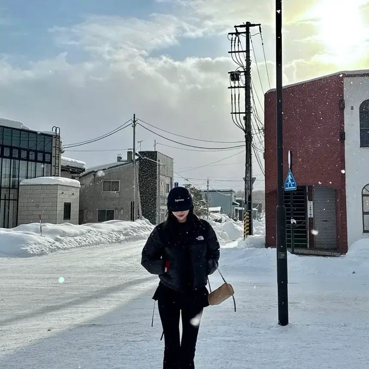 [BUNJANG] Supreme Earflap Cap Black / 슈프림 이어플랩 모자 캡 24fw 캠프캡