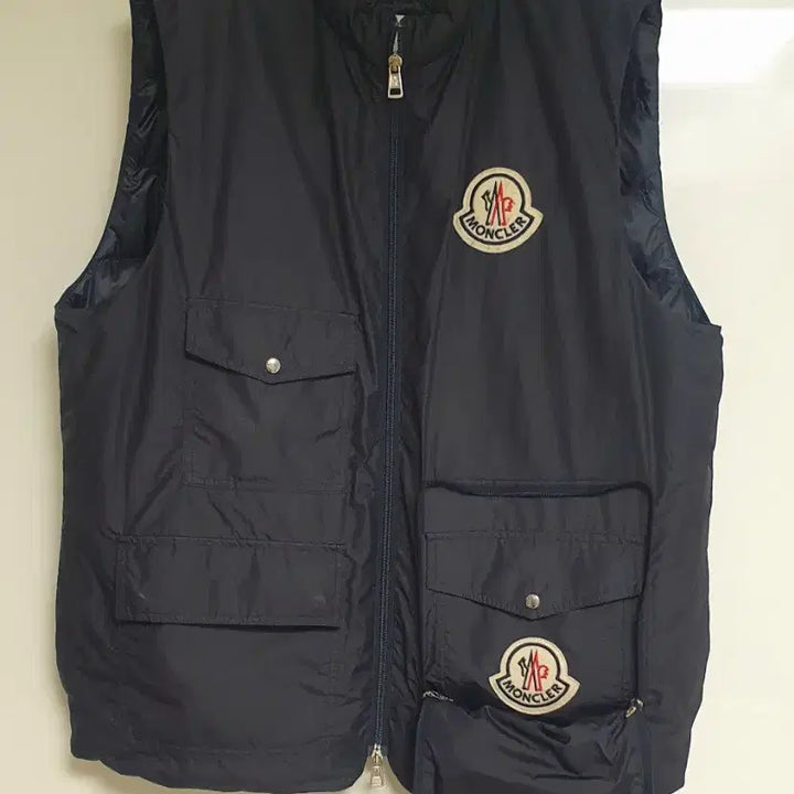 [BUNJANG] Moncler x Genius BOURGES Vest / 몽클레어x지니어스 패딩 조끼 BOURGES(다크네이비,4)