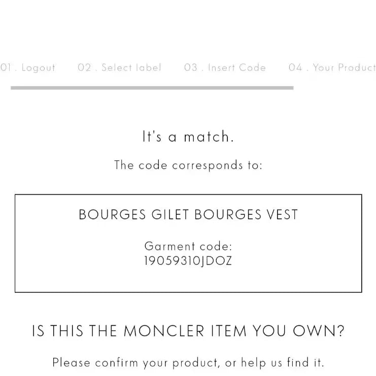 [BUNJANG] Moncler x Genius BOURGES Vest / 몽클레어x지니어스 패딩 조끼 BOURGES(다크네이비,4)