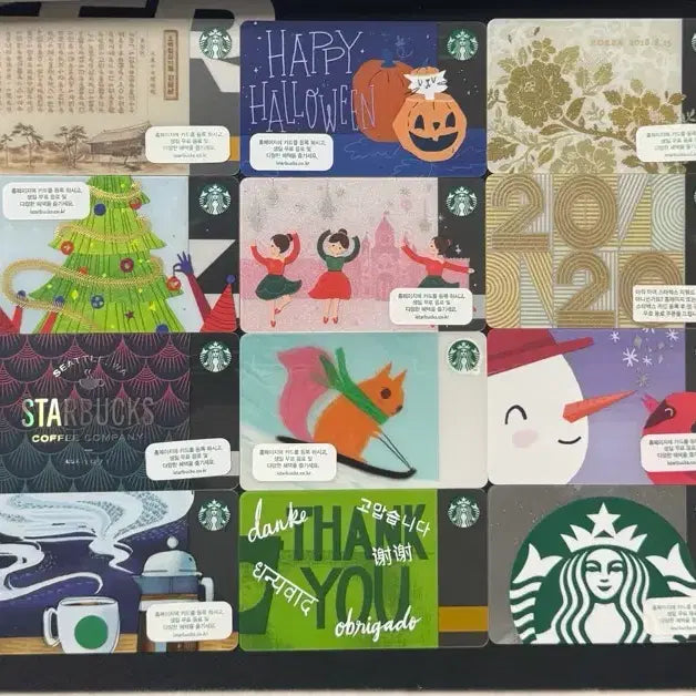 [BUNJANG] Starbucks Collection Cards / 스타벅스 카드 소장용 수집용 판매
