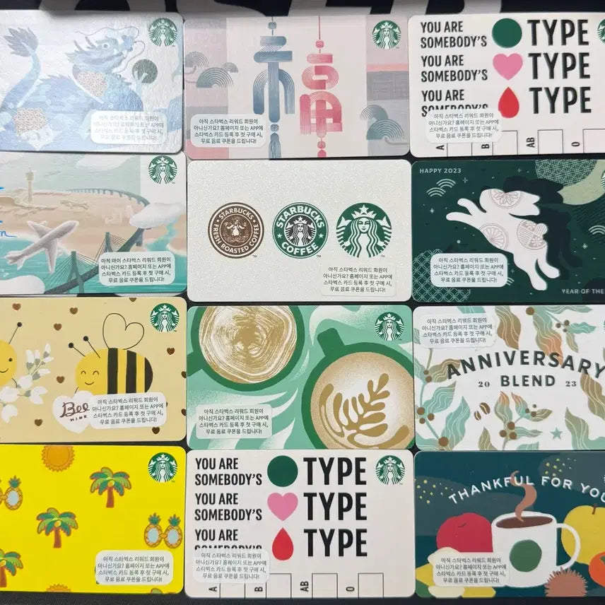 [BUNJANG] Starbucks Collection Cards / 스타벅스 카드 소장용 수집용 판매