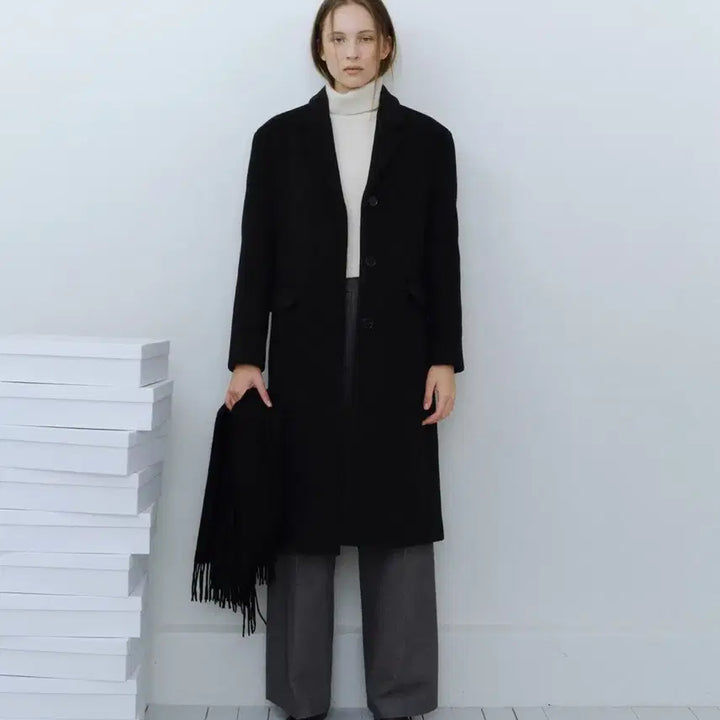 [BUNJANG] ORE Wool Classic Single Coat / 오어 ORE 울 클래식 싱글 코트 새상품