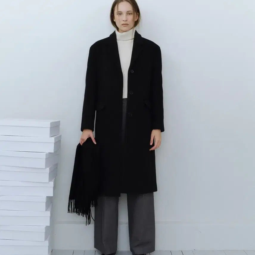 [BUNJANG] ORE Wool Classic Single Coat / 오어 ORE 울 클래식 싱글 코트 새상품