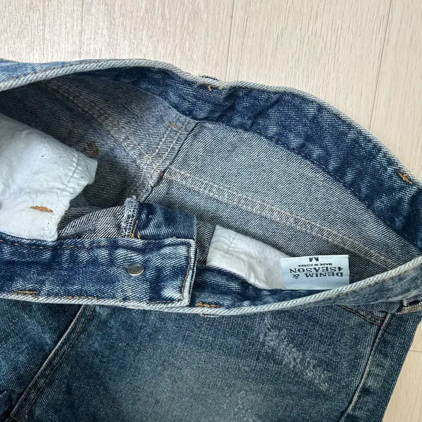 [BUNJANG] Vintage Washed Denim Shorts / 청반바지 핫팬츠 데님 숏팬츠