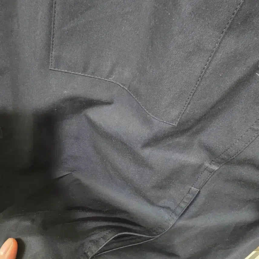 [BUNJANG] InDepthReport Black Shirt Jacket (Size 2) / 인뎁스리포트 블랙 셔츠 자켓 2