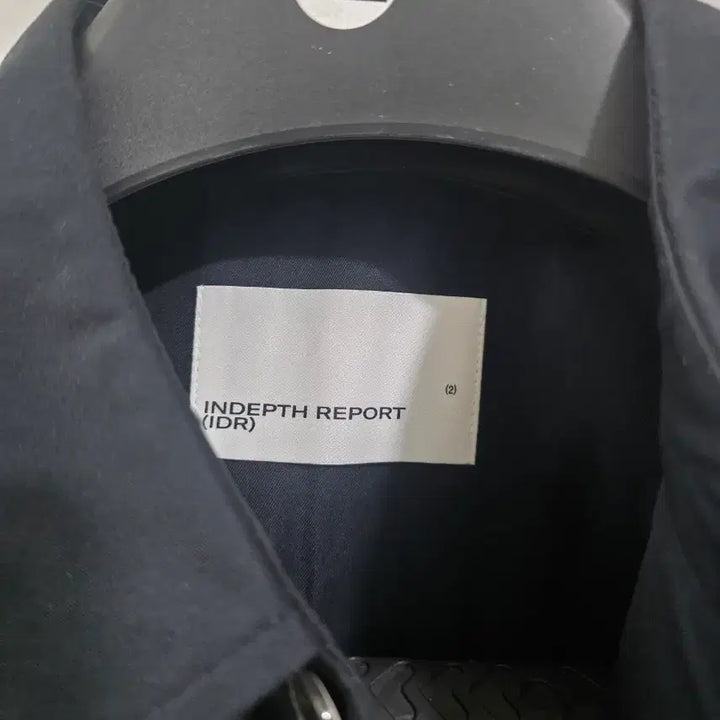 [BUNJANG] InDepthReport Black Shirt Jacket (Size 2) / 인뎁스리포트 블랙 셔츠 자켓 2