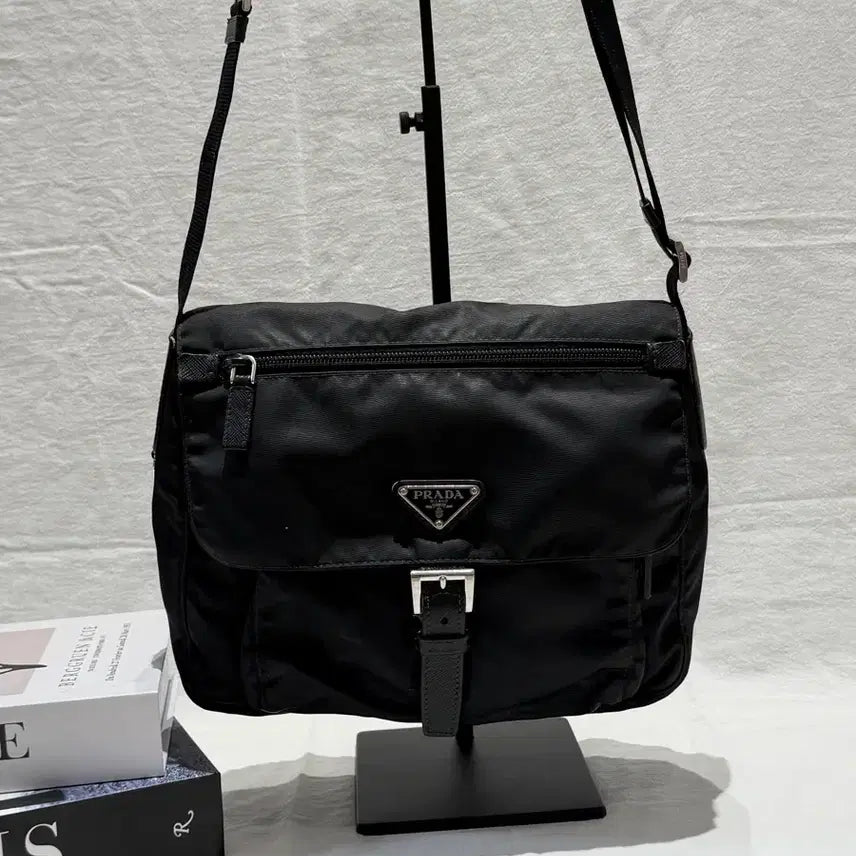 [BUNJANG] Prada Juwoo Jae Bag Messenger Bag / 정품 프라다 포코노 나일론 사피아노 주우재백 메신저백 크로스백