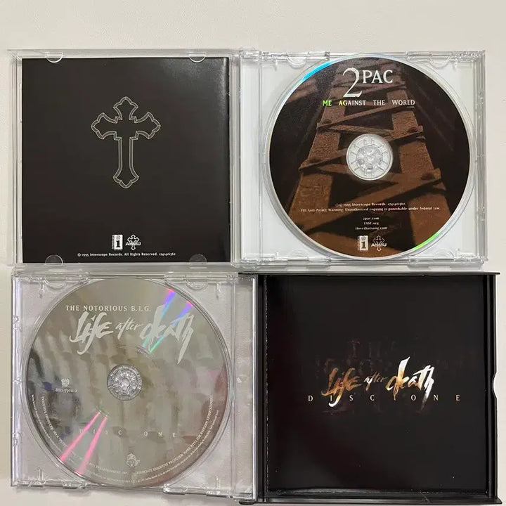 [BUNJANG] 2Pac & The Notorious B.I.G CD Bundle / 외힙 2Pac & Notorious BIG