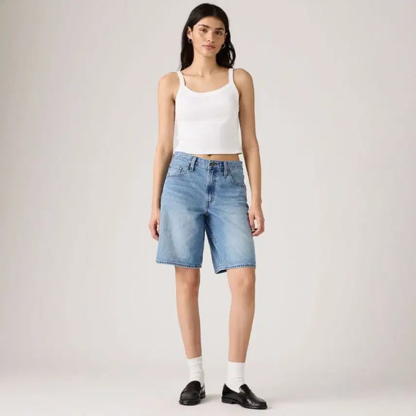 [BUNJANG] Levi's Women's Bermuda Dad Pants / 새상품:) 리바이스 여성 배기 대드 버뮤다팬츠 27사이즈