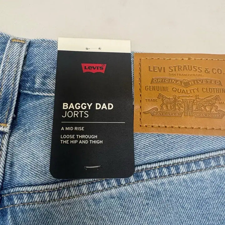 [BUNJANG] Levi's Women's Bermuda Dad Pants / 새상품:) 리바이스 여성 배기 대드 버뮤다팬츠 27사이즈