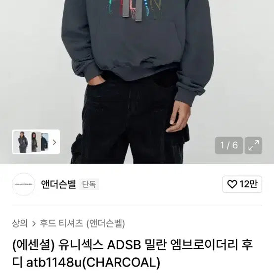 [BUNJANG] Andersson Bell Milan Hoodie / 앤더슨벨 밀란 후디
