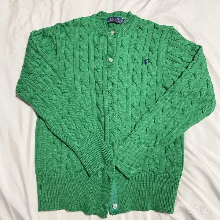 [SOLD OUT] 폴로 랄프로렌 케이블 니트 가디건 그린 180/100A